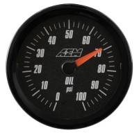 AEM Electronics - AEM Analog 100psi OiL/Fuel Pressure Gauge (US) - Image 7