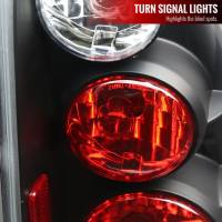 Spec'D Tuning Products - Spec-D 2003-2005 Toyota 4Runner Tail Lights (Matte Black Housing/Clear Lens) - Image 5