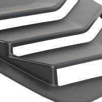 Spec'D Tuning Products - Spec-D 2011-2021 Dodge Charger Matte Black Window Louvers - Image 3