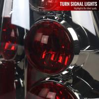 Spec'D Tuning Products - Spec-D 2003-2005 Toyota 4Runner Tail Lights (Chrome Housing/Smoke Lens) - Image 5