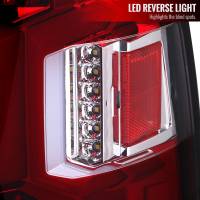 Spec'D Tuning Products - Spec-D 2019-2022 Dodge RAM 2500/3500 LED Sequential Signal Tail Lights (Chrome Housing/Red Lens) - Image 6