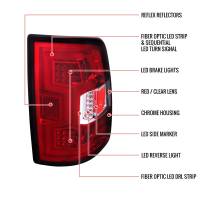 Spec'D Tuning Products - Spec-D 2019-2022 Dodge RAM 2500/3500 LED Sequential Signal Tail Lights (Chrome Housing/Red Lens) - Image 7