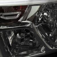 Spec'D Tuning Products - Spec-D 2019-2021 Dodge RAM 1500 Factory Style Headlights with Amber Reflectors (Chrome Housing/Smoke Lens) - Image 6