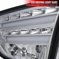 Spec'D Tuning Products - Spec-D 2010-2012 Hyundai Tucson LED Tail Lights (Chrome Housing/Clear Lens) - Image 2