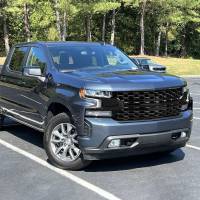 Spec'D Tuning Products - Spec-D 2019-2022 Chevrolet Silverado 1500 LT Glossy Black Honeycomb Hood Grille - Image 7