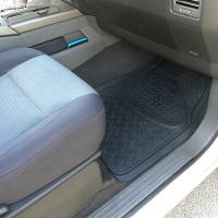 Spec'D Tuning Products - Spec-D Universal PVC Rubber Non-Slip Floor Mats - 4PC (Black) - Image 7