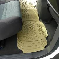 Spec'D Tuning Products - Spec-D Universal PVC Rubber Non-Slip Floor Mats - 4PC (Beige) - Image 6