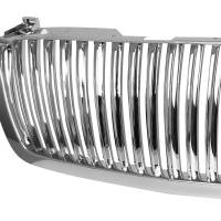 Spec'D Tuning Products - Spec-D 2003-2006 Chevrolet Silverado/Avalanche Chrome ABS Conversion Vertical Grille - Image 5