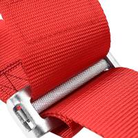 Spec'D Tuning Products - Spec-D Universal Red 5 Point Latch & Link Racing Seat Belt Safety Harness - Image 7