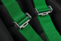 BRAUM RACING SEATS & MORE - BRAUM Racing 5 Point 3" SFI Approved Racing Harness - Green - Each - Image 4