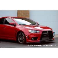 APR Performance - APR Performance Mitsubishi Evolution X Front Bumper Canards 2008-Up - Image 3