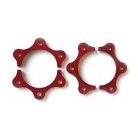 BLOX Racing - BLOX Racing Honda S2000 Racing Half Shaft Spacers - Red (Recommended for vehicles lowered 1.25in or more) - Image 2