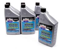 Lucas Motor Oil - High Zinc - 20W50 - Semi-Synthetic - 1 qt - Marine - Set of 6