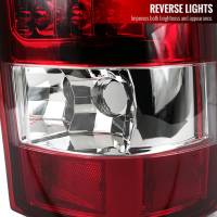 Spec'D Tuning Products - Spec-D 2003-2006 Chevrolet Silverado LED Tail Lights (Chrome Housing/Red Clear Lens) - Image 6