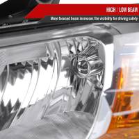 Spec'D Tuning Products - Spec-D 2008-2010 Dodge Grand Caravan Clear Lens Factory Style Crystal Headlight - Driver Side Only - Image 5