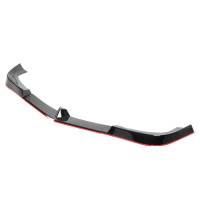 Spec'D Tuning Products - Spec-D 2012-2014 Mercedes Benz W204  C ClassGlossy Black/Red Trim 3PC Front Bumper Lip Splitter Kit - Image 6