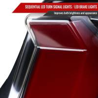 Spec'D Tuning Products - Spec-D 2010-2012 Ford Mustang Sequential LED Tail Lights (Satin Black) - Image 5