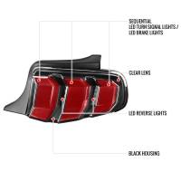 Spec'D Tuning Products - Spec-D 2010-2012 Ford Mustang Sequential LED Tail Lights (Satin Black) - Image 7