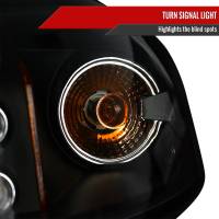 Spec'D Tuning Products - Spec-D 2000-2005 Chevrolet Impala Dual Halo Projector Headlights (Matte Black Housing/Clear Lens) - Image 7