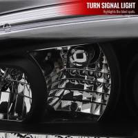 Spec'D Tuning Products - Spec-D 1999-2006 Volkswagen Golf Mk4 GTI/R32 Cabrio Projector Headlights w/ R8 Style LED Light Strip (Matte Black Housing/Clear Lens) - Image 3