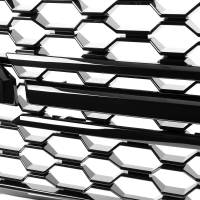 Spec'D Tuning Products - Spec-D 2019-2022 Chevrolet Silverado 1500 WT Glossy Black Honeycomb Hood Grille - Image 3