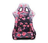 NRG Innovations - NRG Innovations FRP Bucket Seat PRISMA Japanese Cherry Blossom Edition W/ Pink Pearlized Back - Medium - Image 4