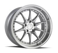 AodHan Wheels Rim DS07 18x10.5 5x114.3 73.1CB ET15 Silver w/Machined Face