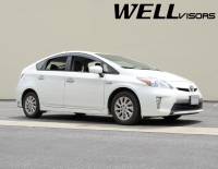 WellVisors - WellVisors Side Window Deflectors Toyota Prius 10-15 Premium Series - Image 2