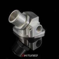 K-Tuned B/D Series Lower Thermostat Housing w/16AN and Hose End Fitting - Image 2