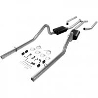 Flowmaster - Flowmaster 68-70 Mopar Delta Force Kit Header-Back System - Dual Rear Exit - Image 1