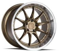 AodHan Wheels Rim DS07 19x11 5x114.3 73.1CB ET22 Bronze w/Machined Lip