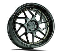 AodHan Wheels - AodHan Wheels Rim DS01 19x9.5 5x114.3 73.1CB ET22 Gloss Black W /Gold Rivets - Image 3