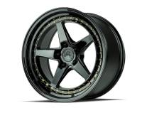 AodHan Wheels - AodHan Wheels Rim DS05 18x9.5 5x100 73.1CB ET35 Gloss Black W /Gold Rivets - Image 3