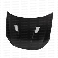 Seibon TM-style carbon fiber hood for 2010-2011 VW Golf / GTI (Shaved)