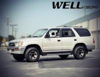 WellVisors - WellVisors Side Window Deflectors Toyota 4Runner 96-02 Premium Series - Image 2