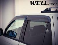 WellVisors - WellVisors Side Window Deflectors Toyota 4Runner 96-02 Premium Series - Image 3