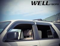 WellVisors - WellVisors Side Window Deflectors Toyota 4Runner 96-02 Premium Series - Image 4