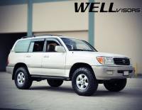 WellVisors - WellVisors Side Window Deflectors Toyota Landcruiser 98-07 Premium Series - Image 2