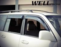 WellVisors - WellVisors Side Window Deflectors Toyota Landcruiser 98-07 Premium Series - Image 3