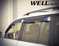 WellVisors - WellVisors Side Window Deflectors Toyota Landcruiser 98-07 Premium Series - Image 4