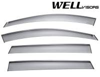 WellVisors - WellVisors Side Window Deflectors Toyota RAV4 13-18 With Black Trim - Image 1