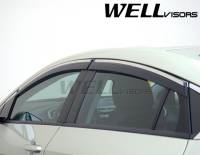 WellVisors - WellVisors Side Window Deflectors Chevrolet Volt 16-19 with Chrome trim - Image 4