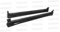 Seibon Carbon - Seibon CW-style carbon fiber side skirts for 2004-2005 Subaru Impreza/WRX/Sti - Image 1