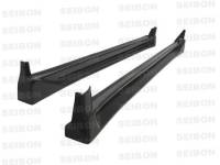 Seibon Carbon - Seibon CW-style carbon fiber side skirts for 2004-2005 Subaru Impreza/WRX/Sti - Image 2