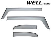 WellVisors - WellVisors Side Window Deflectors Toyota FJ Cruiser 07-14 Premium Series - Image 1