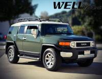 WellVisors - WellVisors Side Window Deflectors Toyota FJ Cruiser 07-14 Premium Series - Image 2