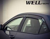 WellVisors - WellVisors Side Window Deflectors Toyota Corolla 14-19 Premium Series - Image 4