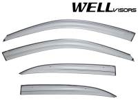 WellVisors - WellVisors Side Window Deflectors Honda Civic Sedan 01-05 Aerodyn Series - Image 1