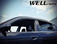 WellVisors - WellVisors Side Window Deflectors Honda Civic Sedan 01-05 Aerodyn Series - Image 3