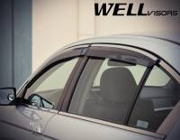 WellVisors - WellVisors Side Window Deflectors Honda Accord Sedan 08-12 With Chrome Trim - Image 3